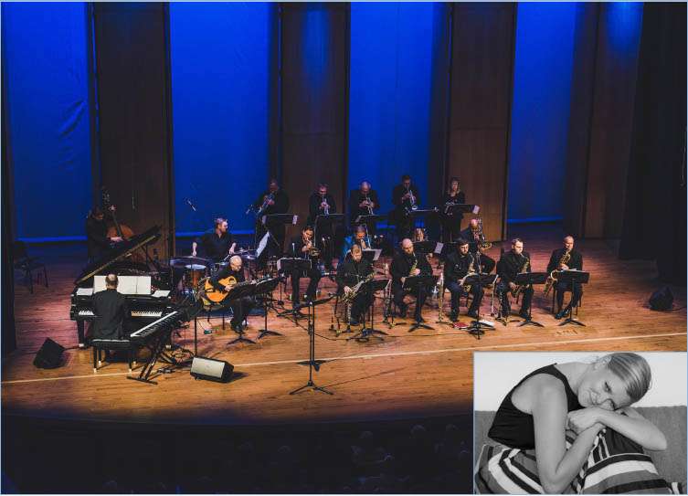 Whitney center jazz orchestra with alycia duprey